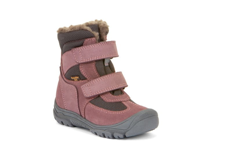 Froddo G3160201-8 grey/pink buty zimowe, śniegowce r 35