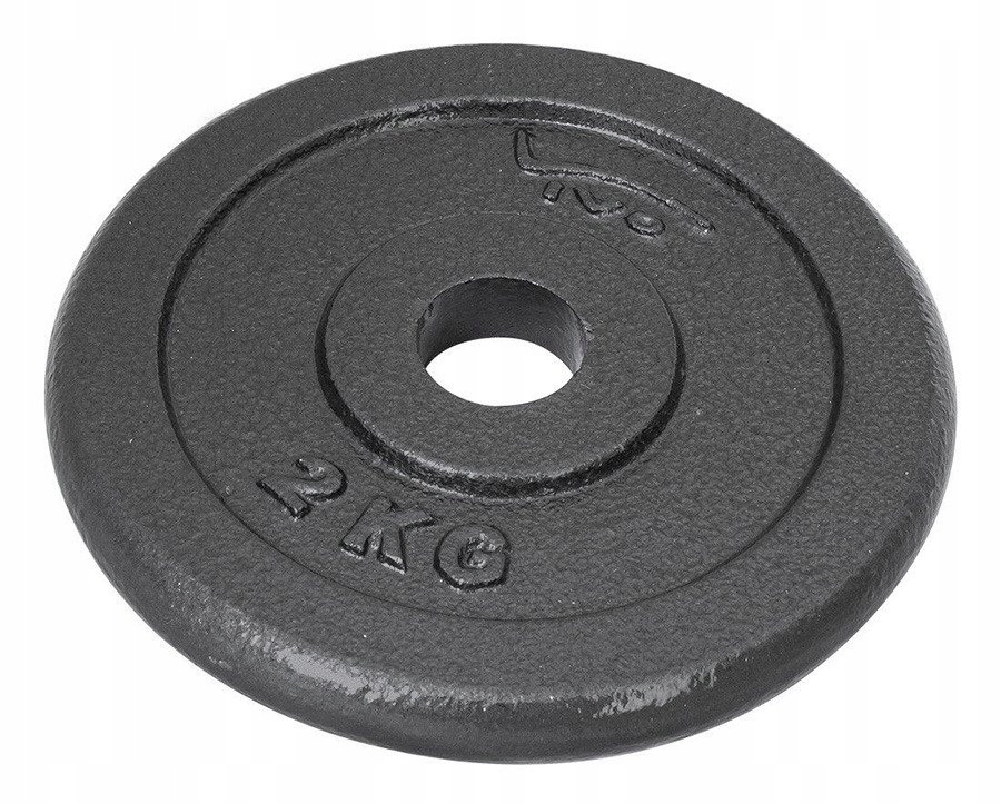 

Obciążenie Żeliwne Czarne 2kg - śred. 29,5 mm