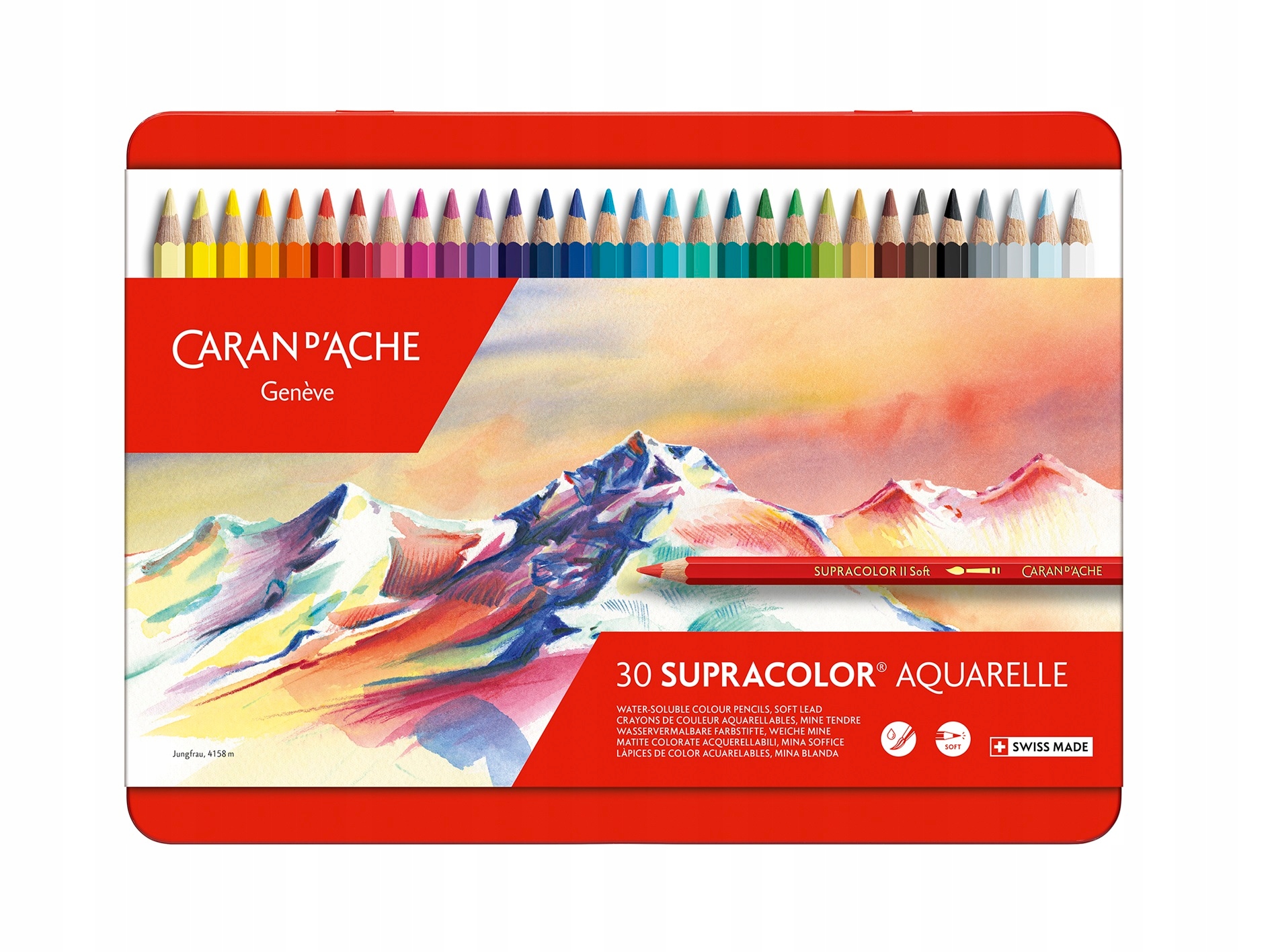 Pastelky Caran d'Ache Supracolor 30 barev