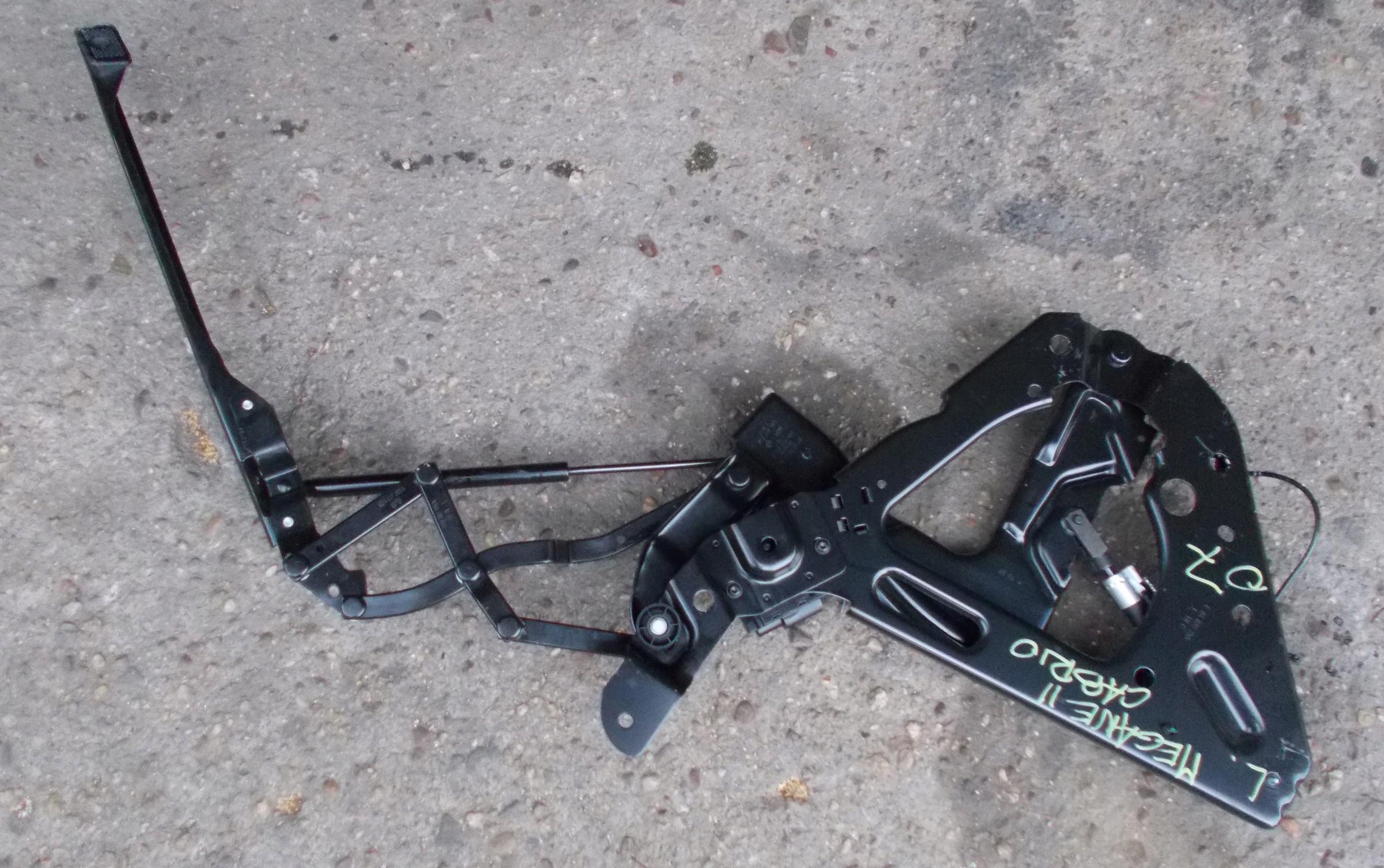 RENAULT MEGANE II CABRIO 2.0 07R hinge bonnet boot left