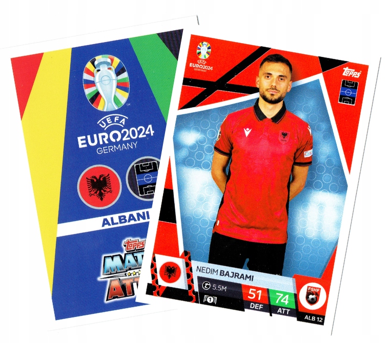 Topps Match Attax Euro 2024 Team Mate ALB12 Nedim Bajrami Albania
