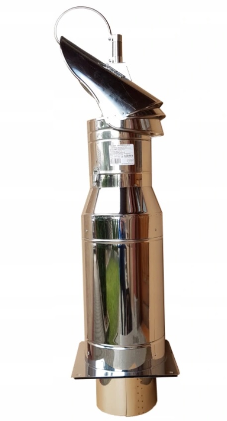 PRZEDŁUŻENIE KOMINA IZOLOWANE FI 200 STRAŻAK -1,6m