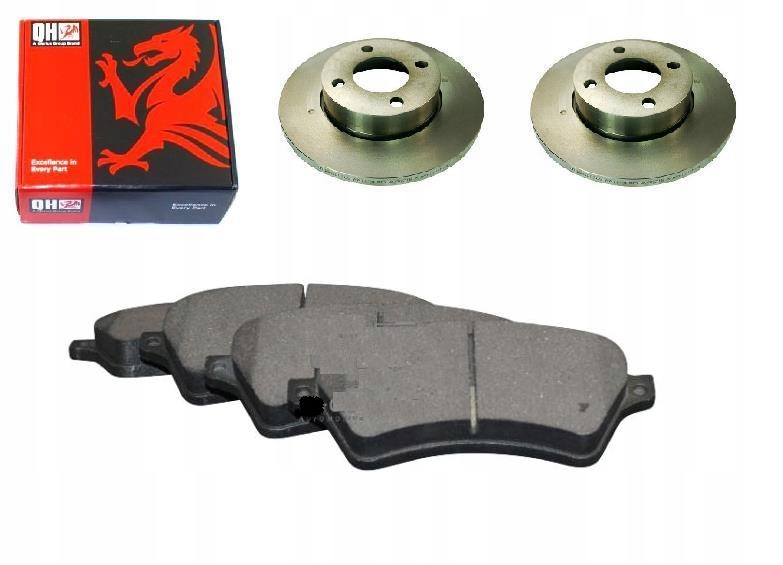 Kotouče Kostky Freelander I 2000-2006 Přední 262 MM