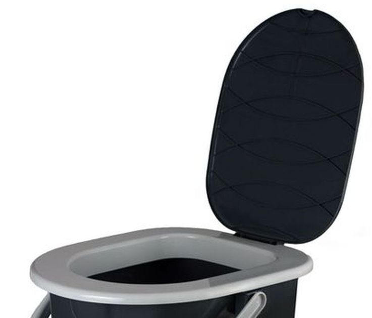 TOALETA TURYSTYCZNA NA DZIAŁKĘ WIADRO Z DESKĄ MAŁA Kod producenta 00091