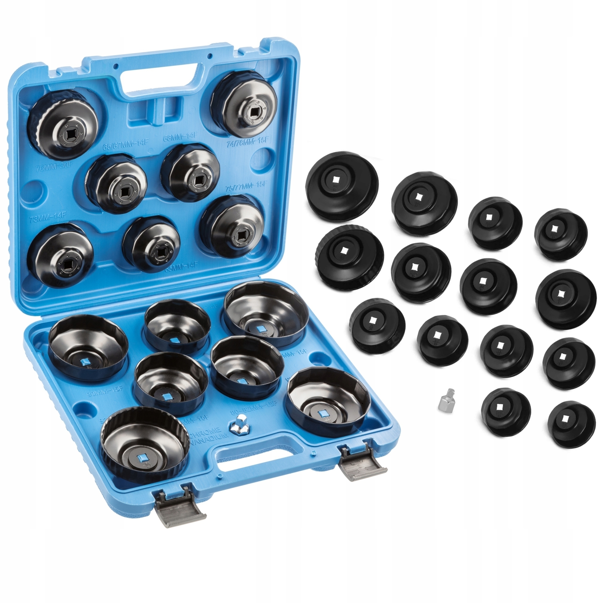 HOGERT HT8G306 КЛЮЧИ ДЛЯ МАСЛЯНОГО ФИЛЬТРА 14ШТ