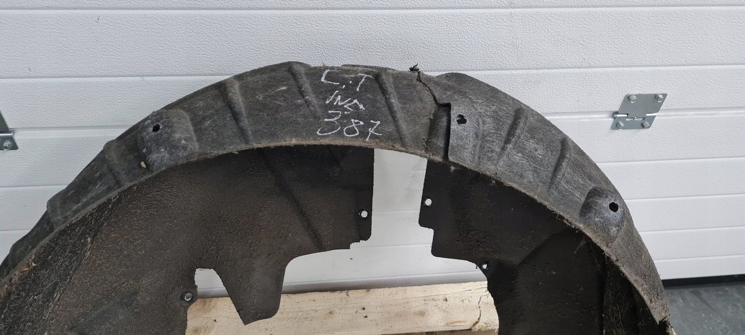 A6 C8 4K S6 sedan mudguard MATERIAL left left rear part ORG 23R 4K0810171G
