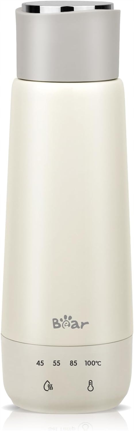 Bear Elektrická konvice 300 ml, přenosný termohrnek