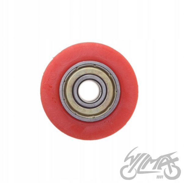 ROLKA PROWADZĄCA ŁAŃCUCHA NAPĘDOWEGO 22MM CZERWONA Stan opakowania oryginalne