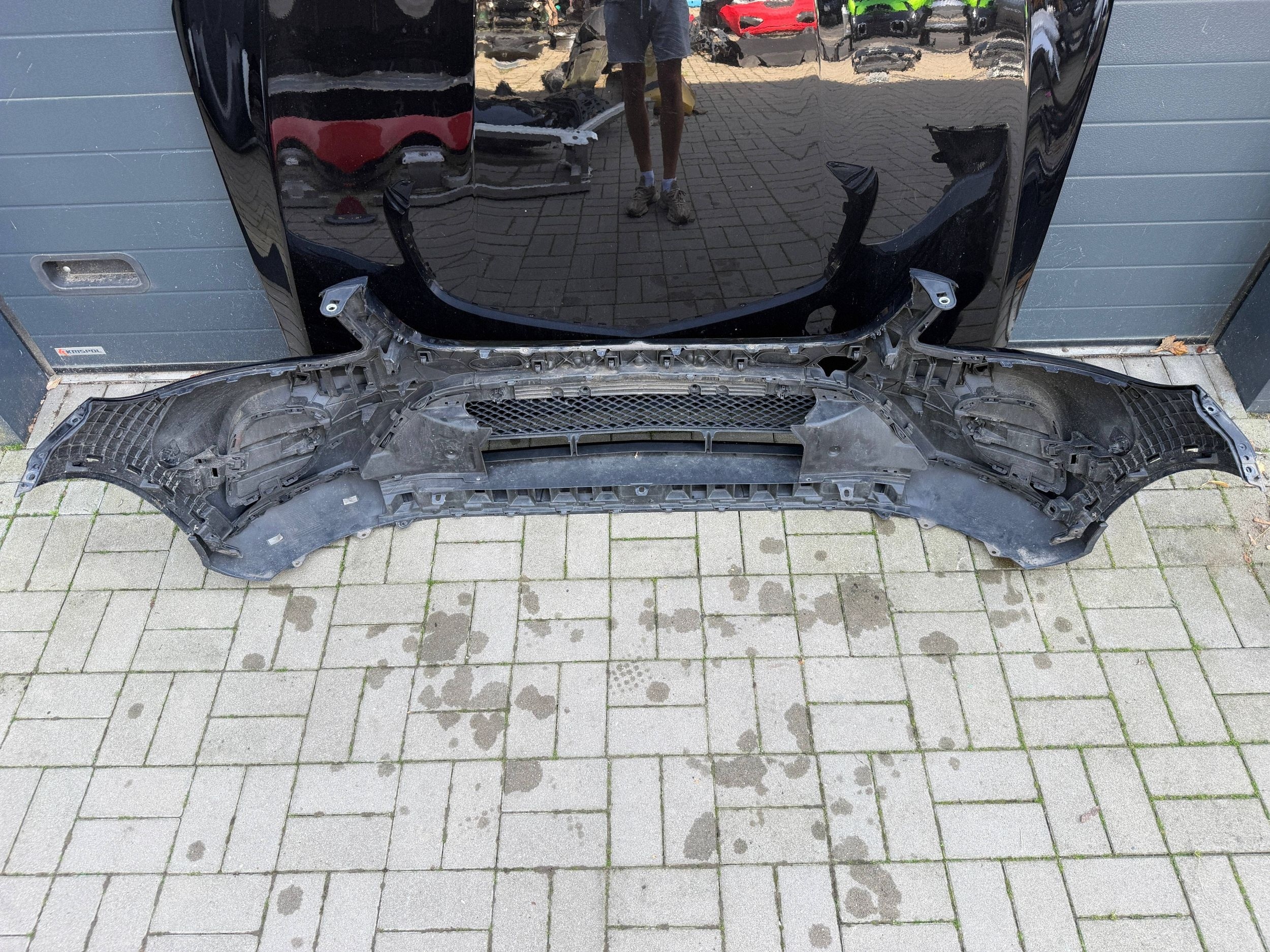 Mercedes Glc w253 Amg 15- bumper front front bonnet