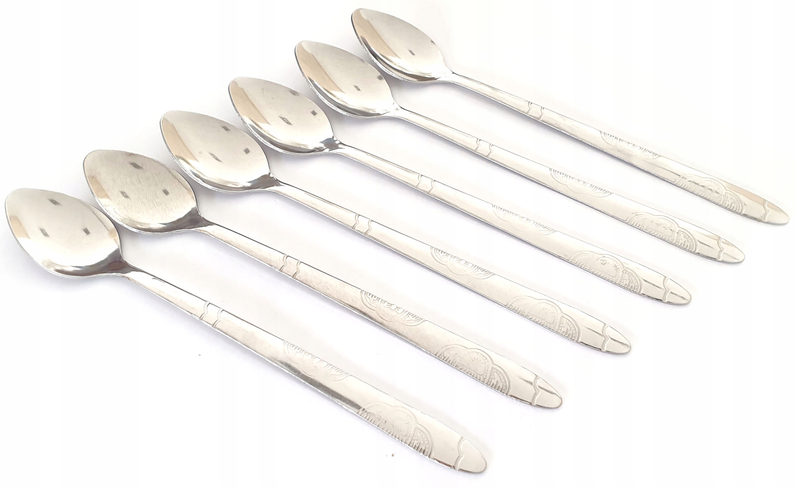 łyżeczki deserowe długie do lodów deserów  18cm  6szt  -  MB-6163 — 8