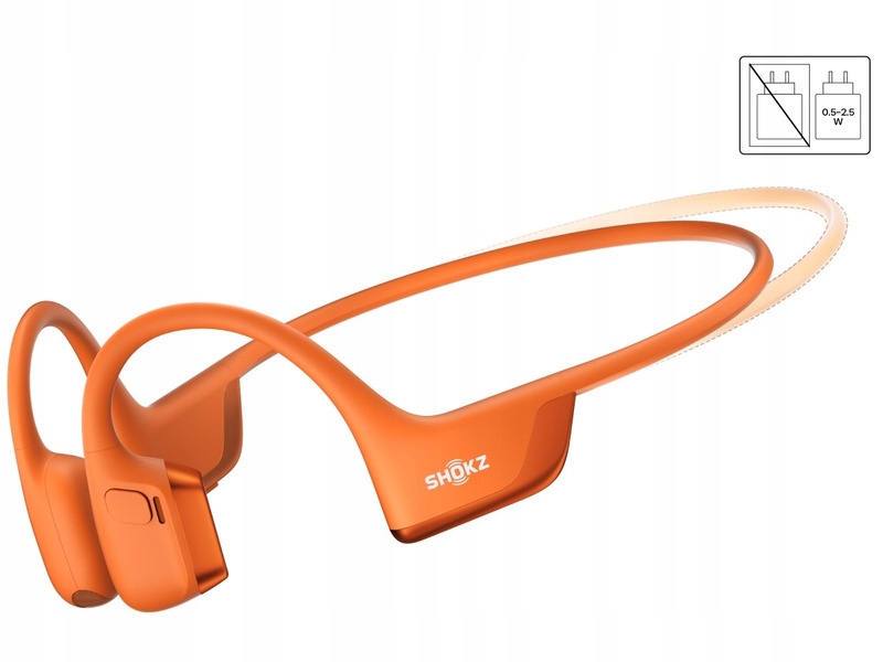 Słuchawki Shokz OpenRun Pro 2 Mini Wodoodporne Pomarańczowy