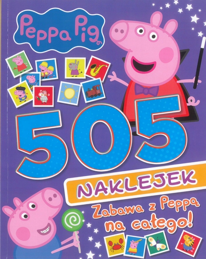 

505 Naklejek Świnka Peppa Zadania Kolorowanka