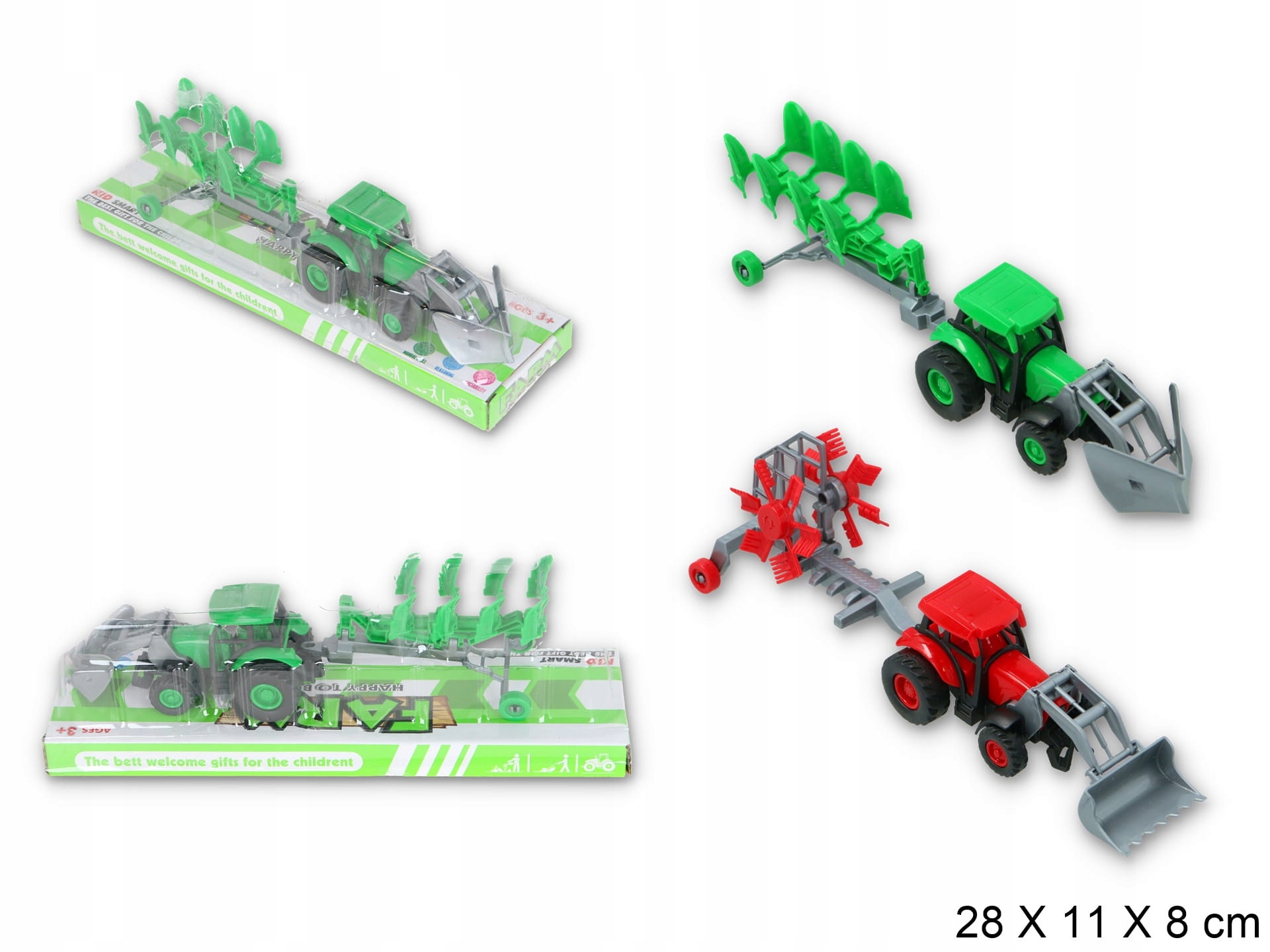 TRAKTOR Z Z MASZYNĄ PŁUG 30T EAN (GTIN) 5900949451091