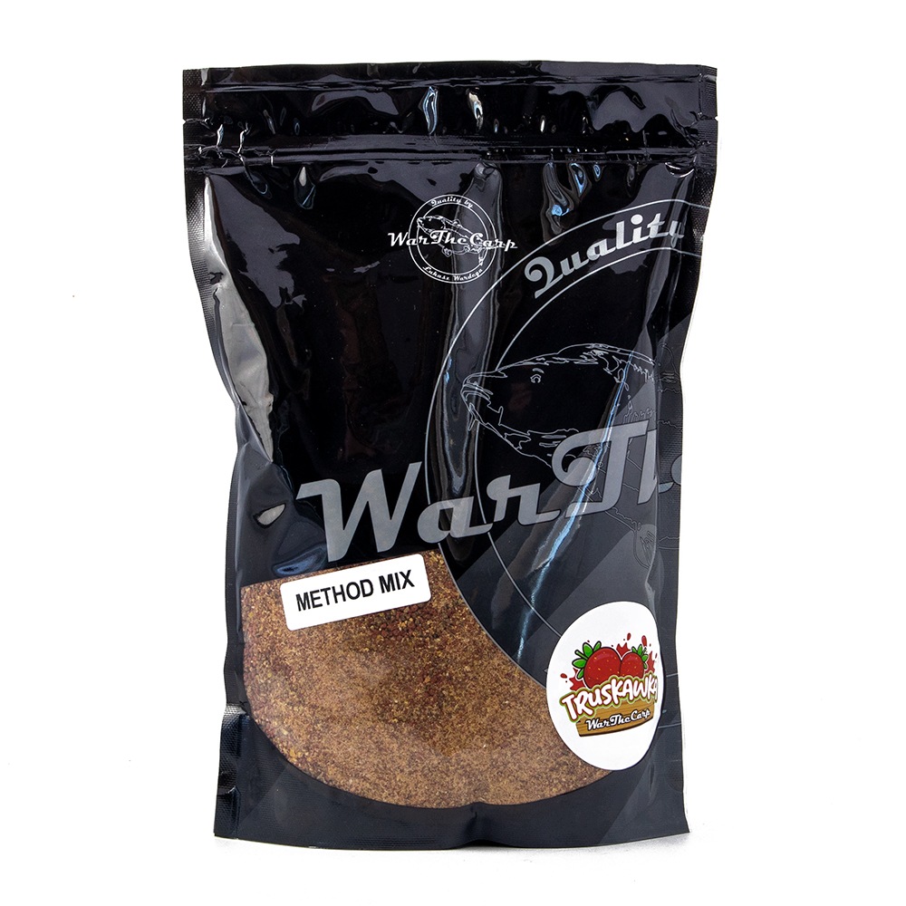 WarTheCarp Zanęta Method Mix Truskawka 800 g