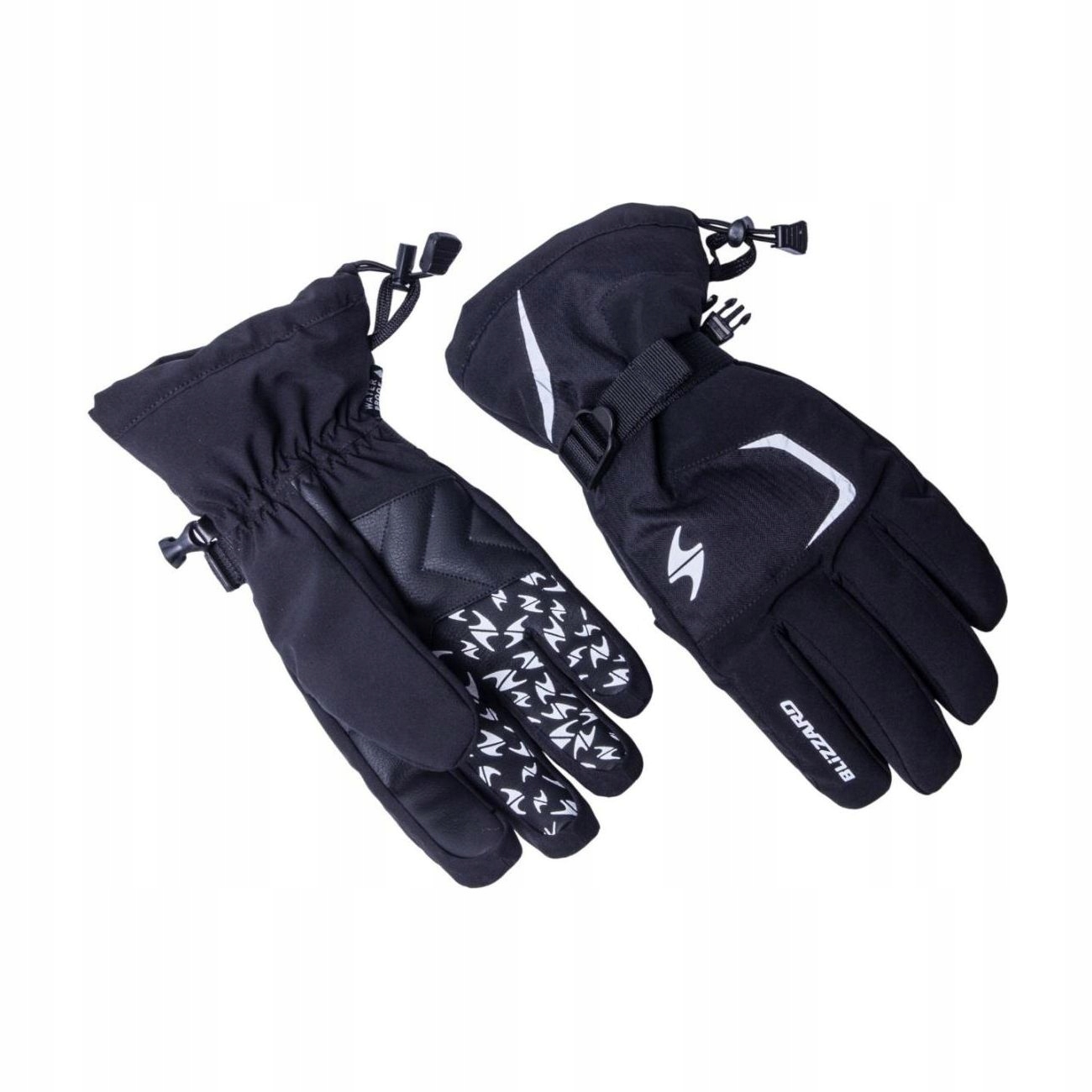 Rękawice zimowe narciarskie Blizzard Reflex Ski Gloves Black/silver 7