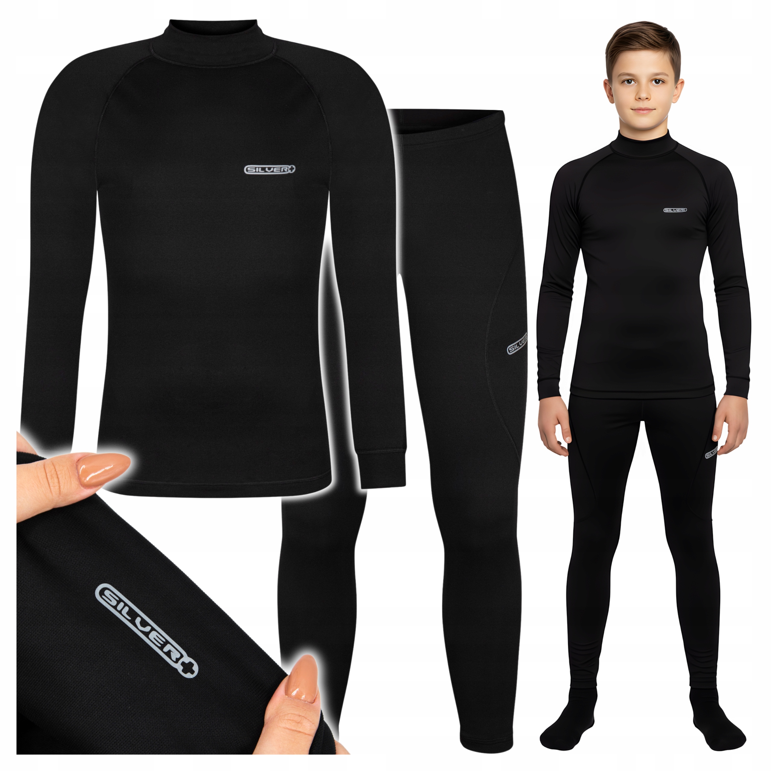 Termoaktivní Spodní Prádlo pro děti 116 Termoaktivní Oblečení kalhoty a mikina