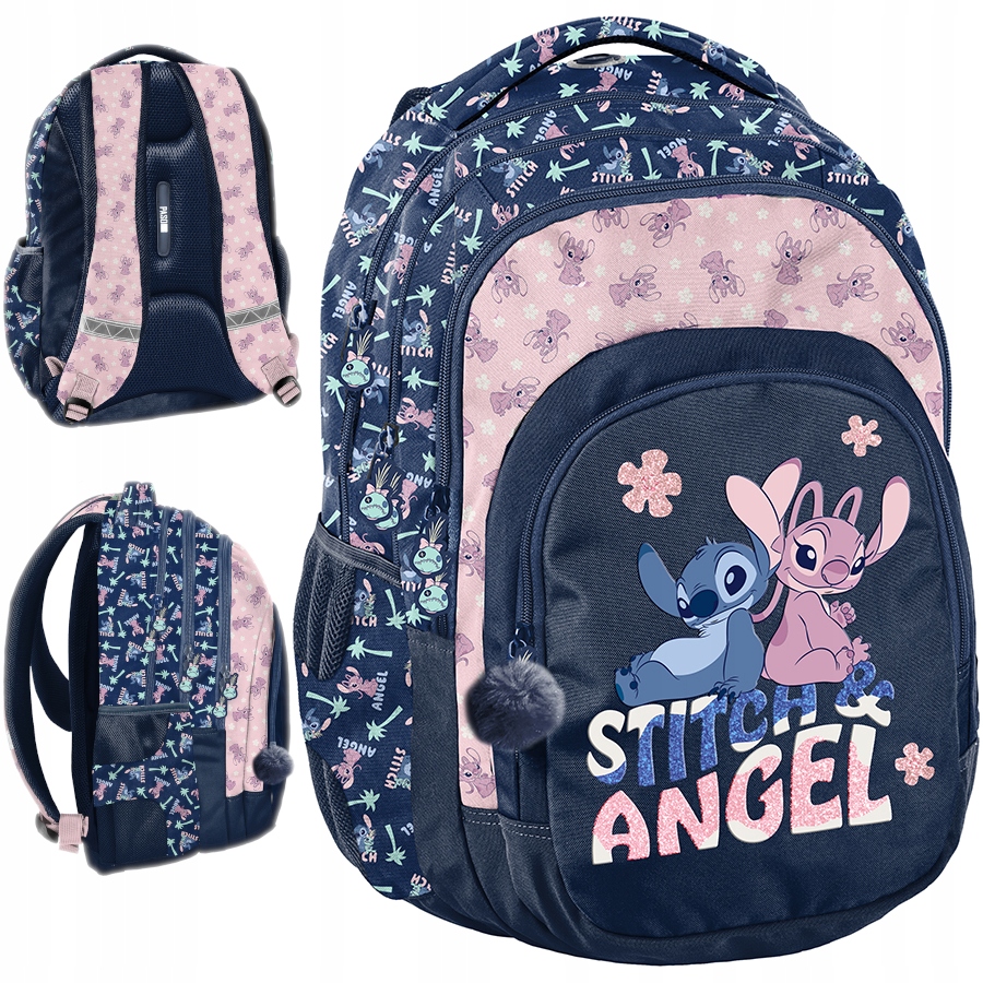 Plecak szkolny młodzieżowy dla dziewczynki tornister 4-6 klasa Stitch Stich