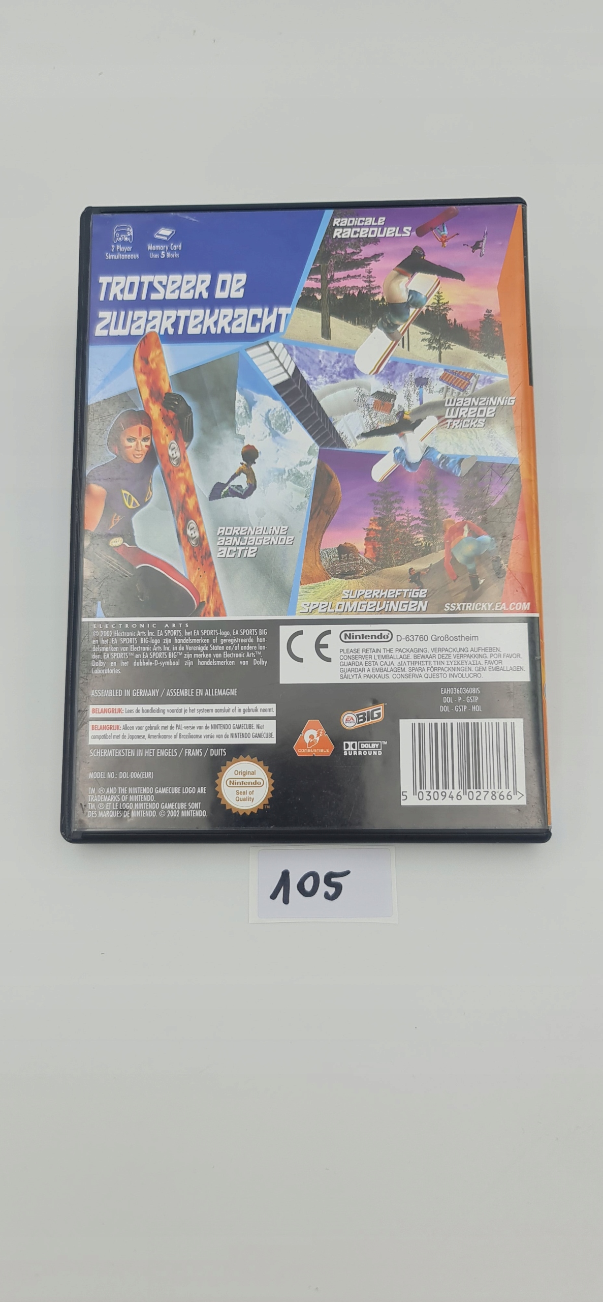 NINTENDO GAMECUBE SSX TRICKY Producent Nintendo