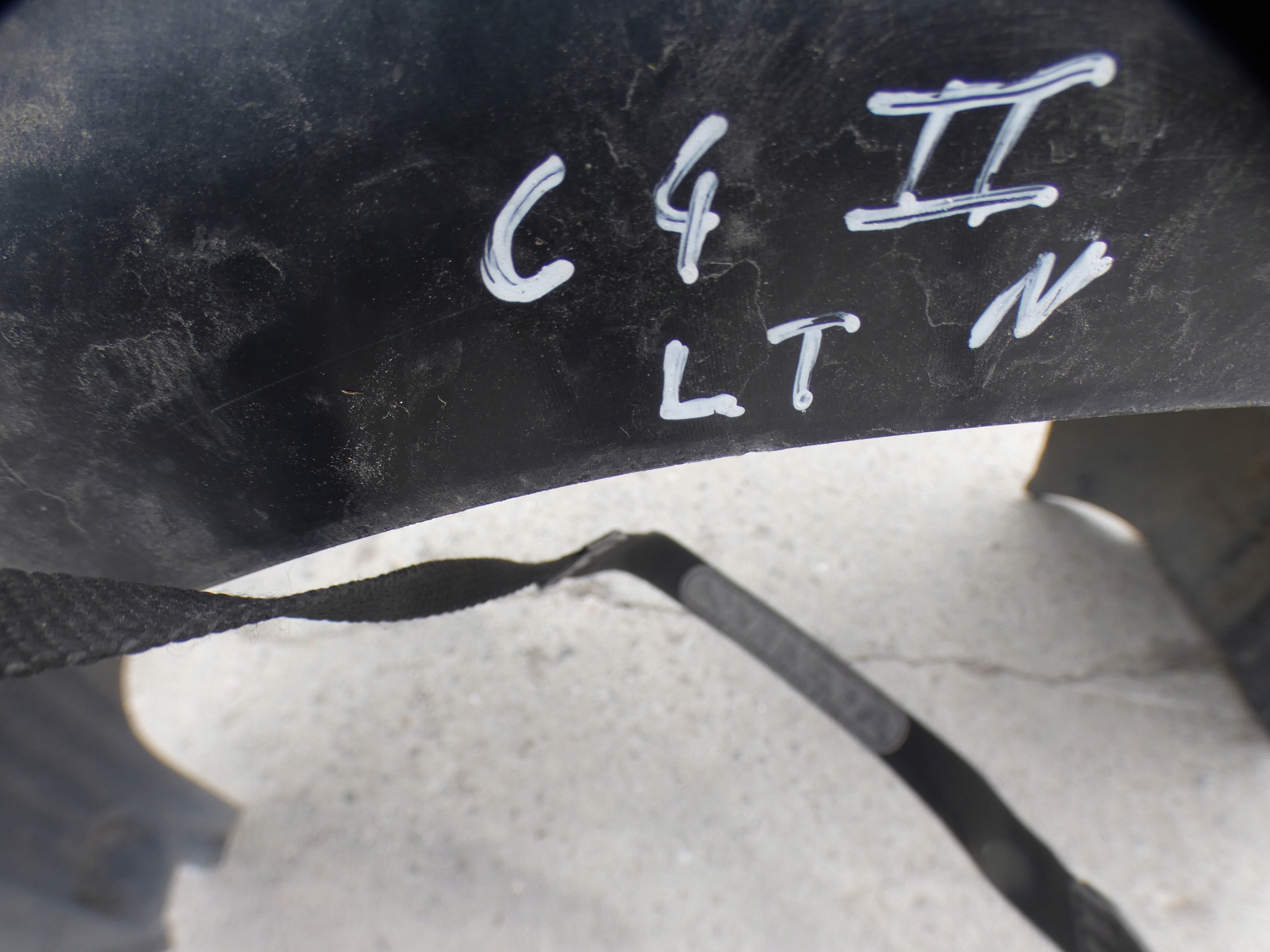 mudguard CITROEN C4 B7 II right left 9687462780 rear. rear part 2010