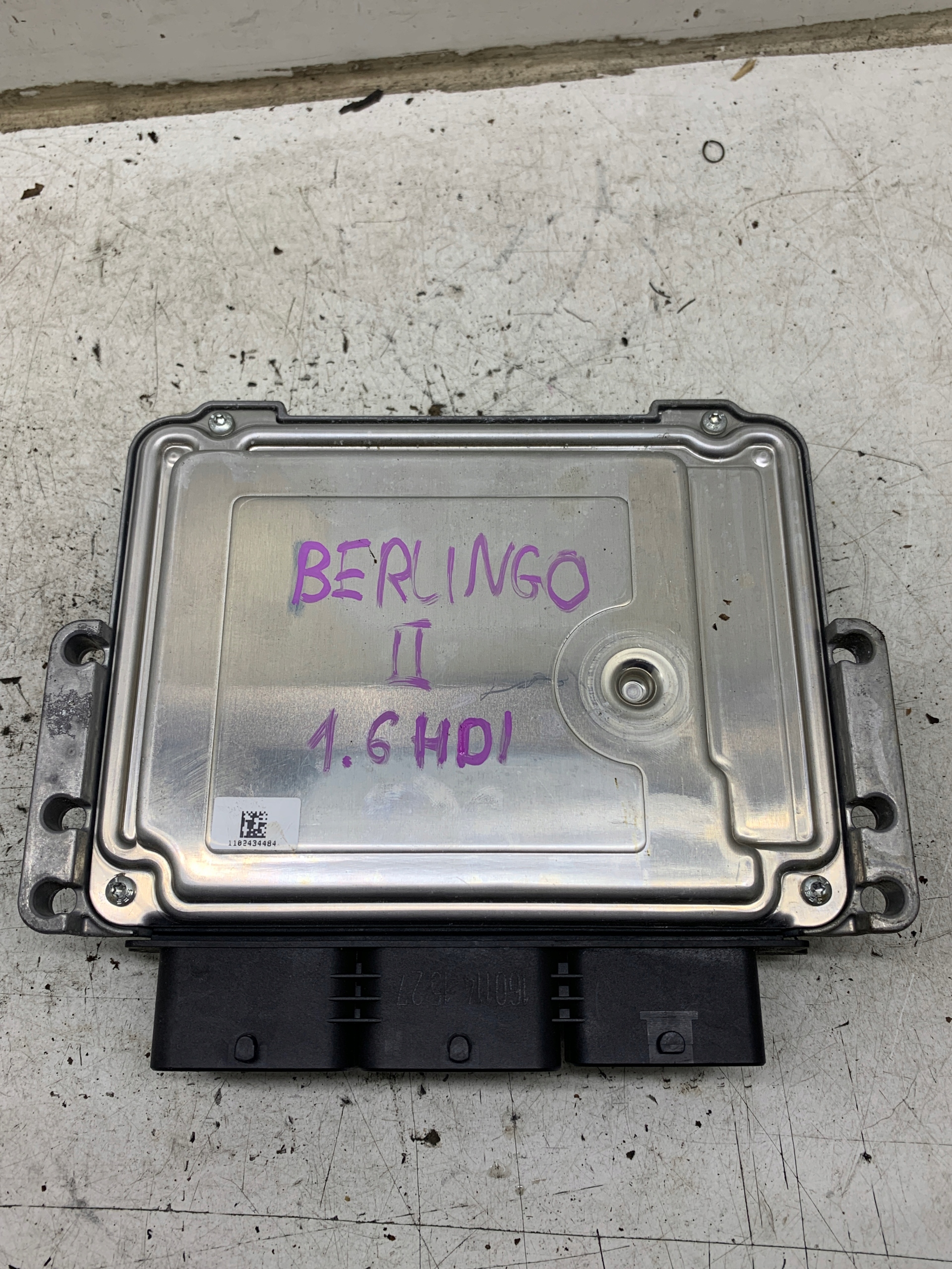 computer control unit of the engine 9807885980 CITROEN BERLINGO II 1.6 HDI