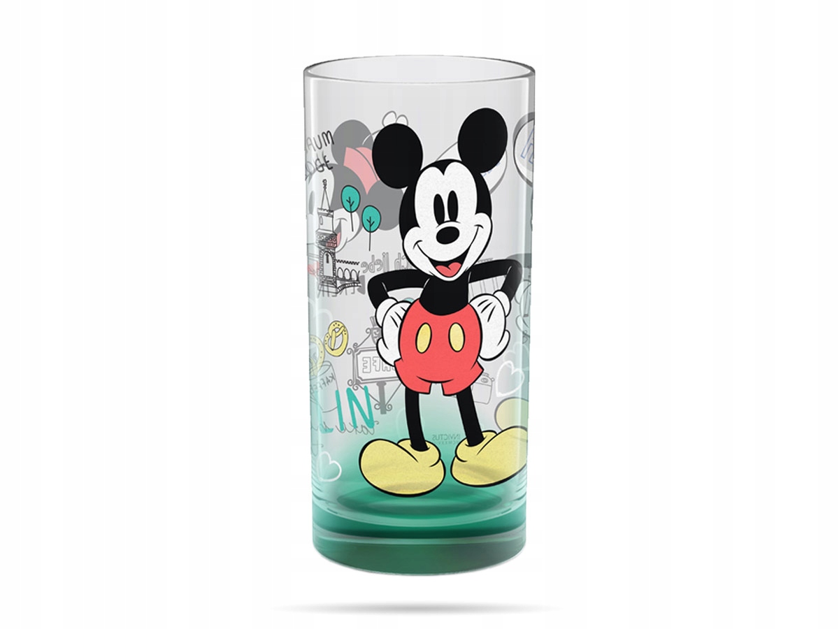 

Disney Mickey Berlin Szklanka zielona INVICTUS1928