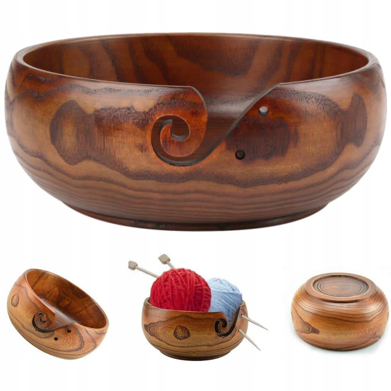 Vlněná Miska Na Dřevo dárek Festival 17cm