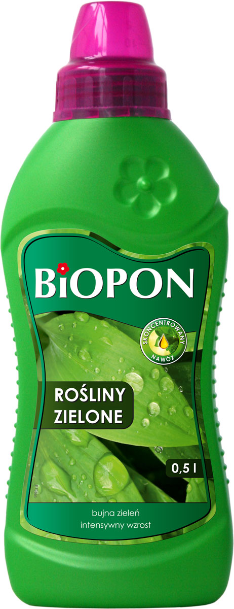 

Biopon Nawóz do roślin zielonych 0,5L Odżywka Płyn