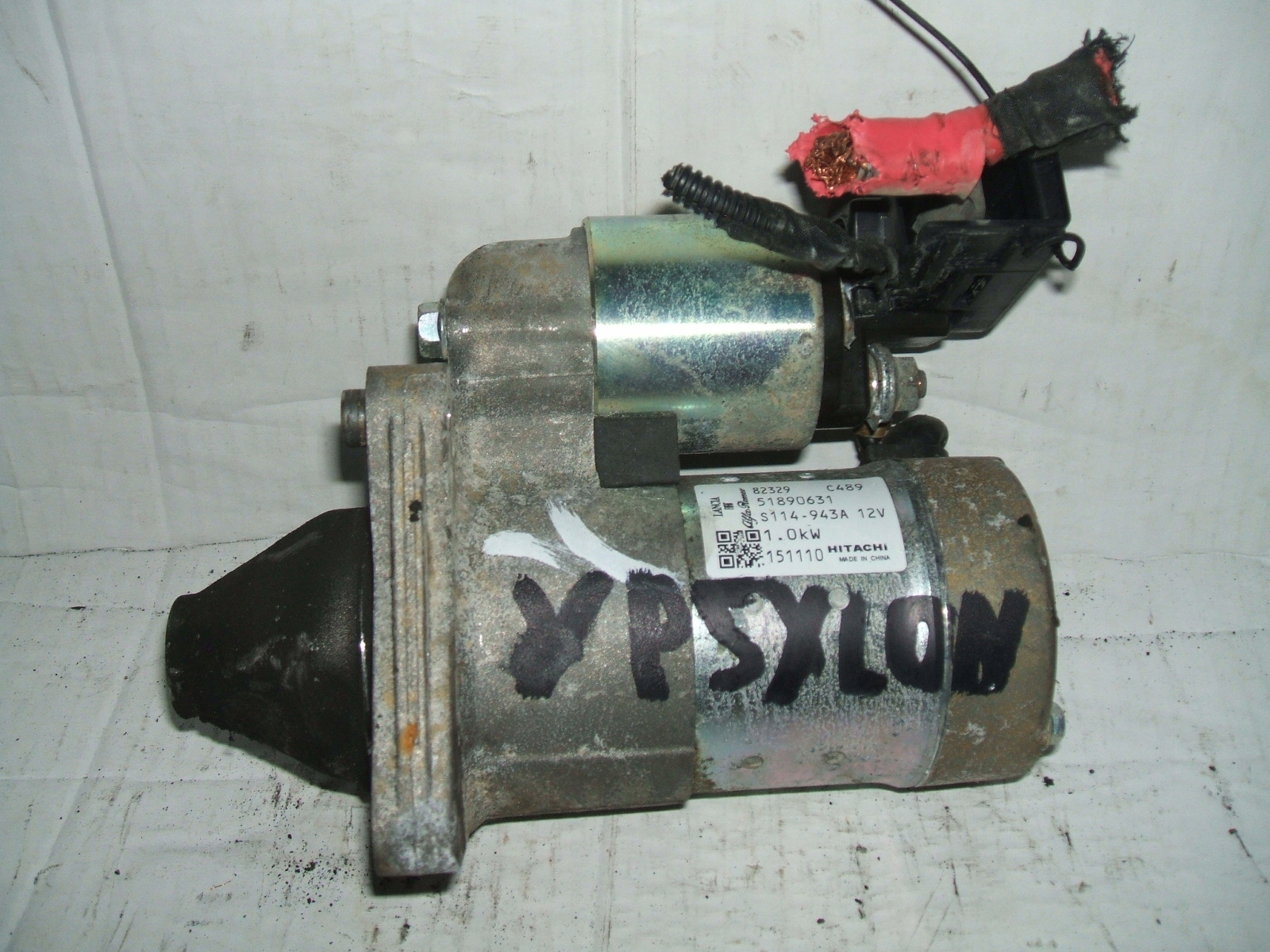LANCIA YPSYLON FIAT ALFA ROMEO ROZRUSZNIK STARTER 51890631
