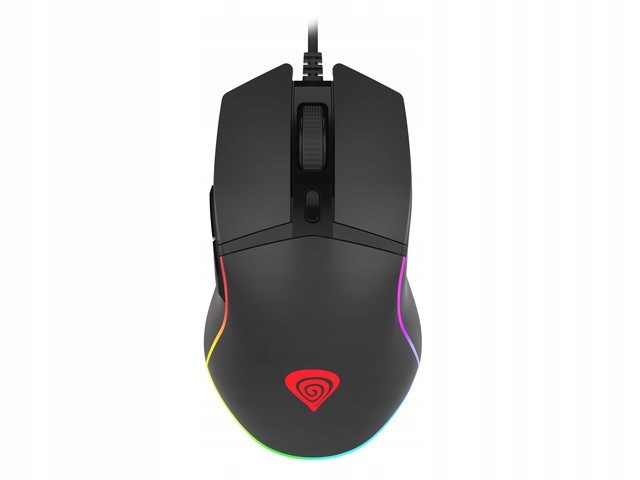 Myszka gamingowa Genesis Krypton 220 Rgb optyczna 6400 Dpi dla graczy