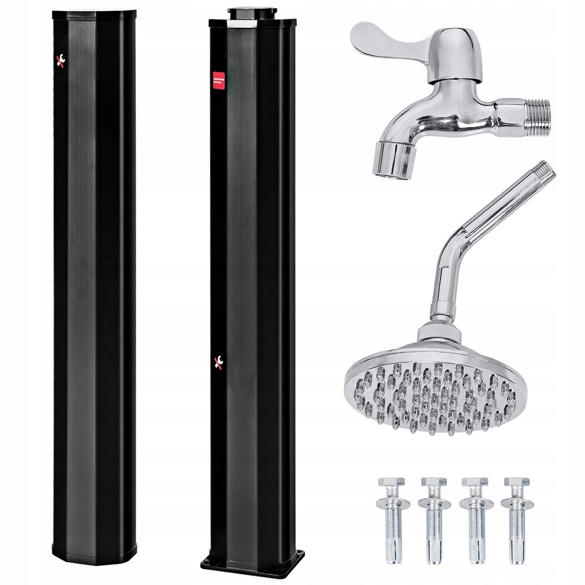 Prysznic solarny ogrodowy 35L Prysznic turystyczny Model OP70623