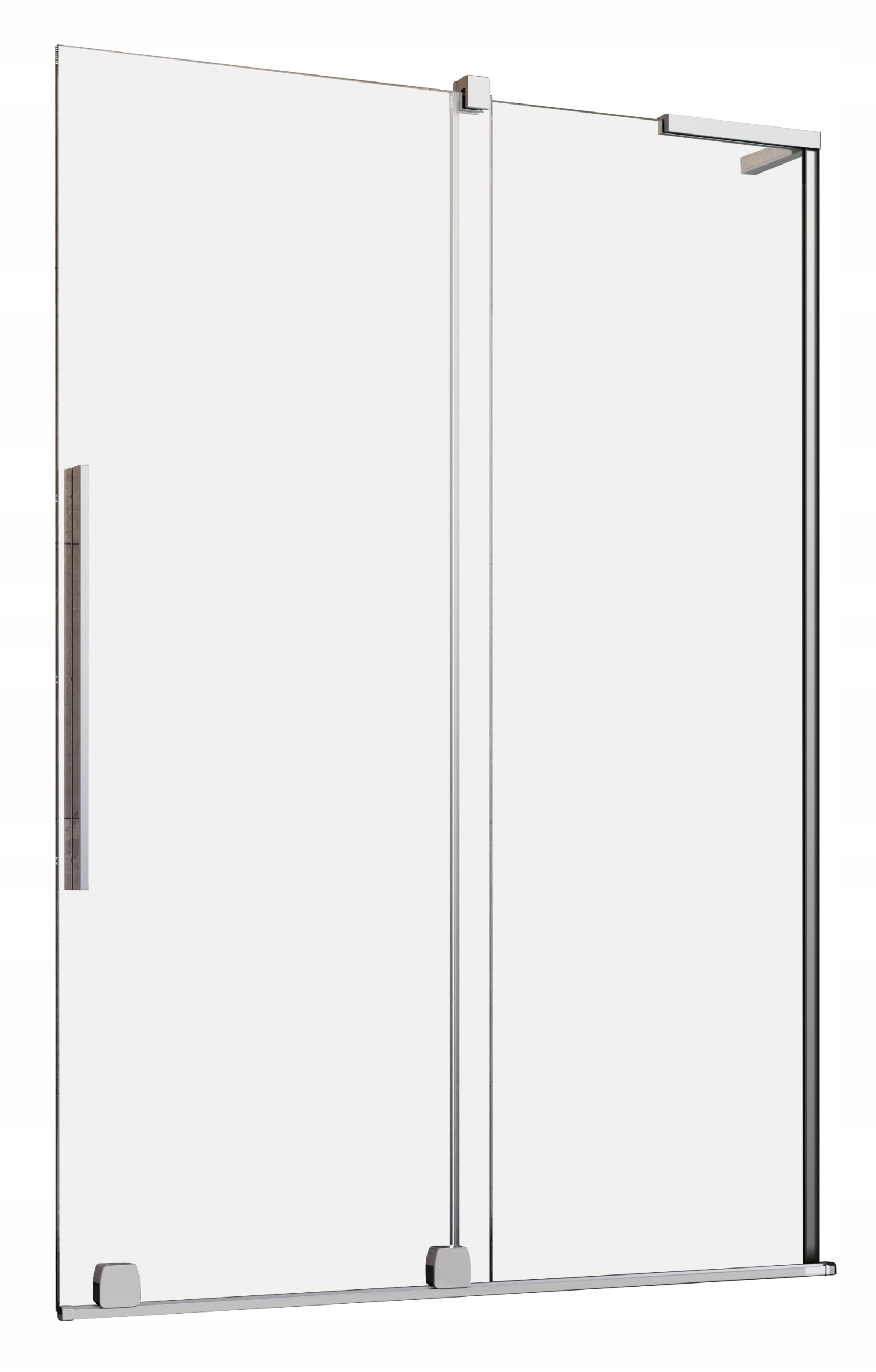 Parawan nawannowy Furo Sl Pnd II 100x150 Chrom Prawy Radaway