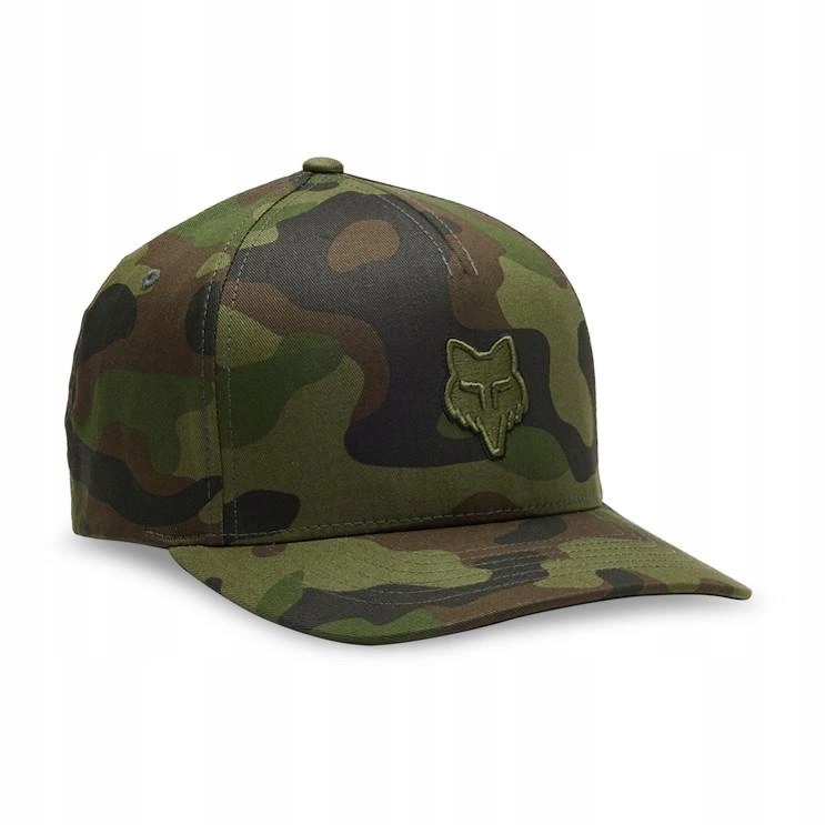 Kšiltovka Fox Head Flexfit Green Camo zelená Bonus