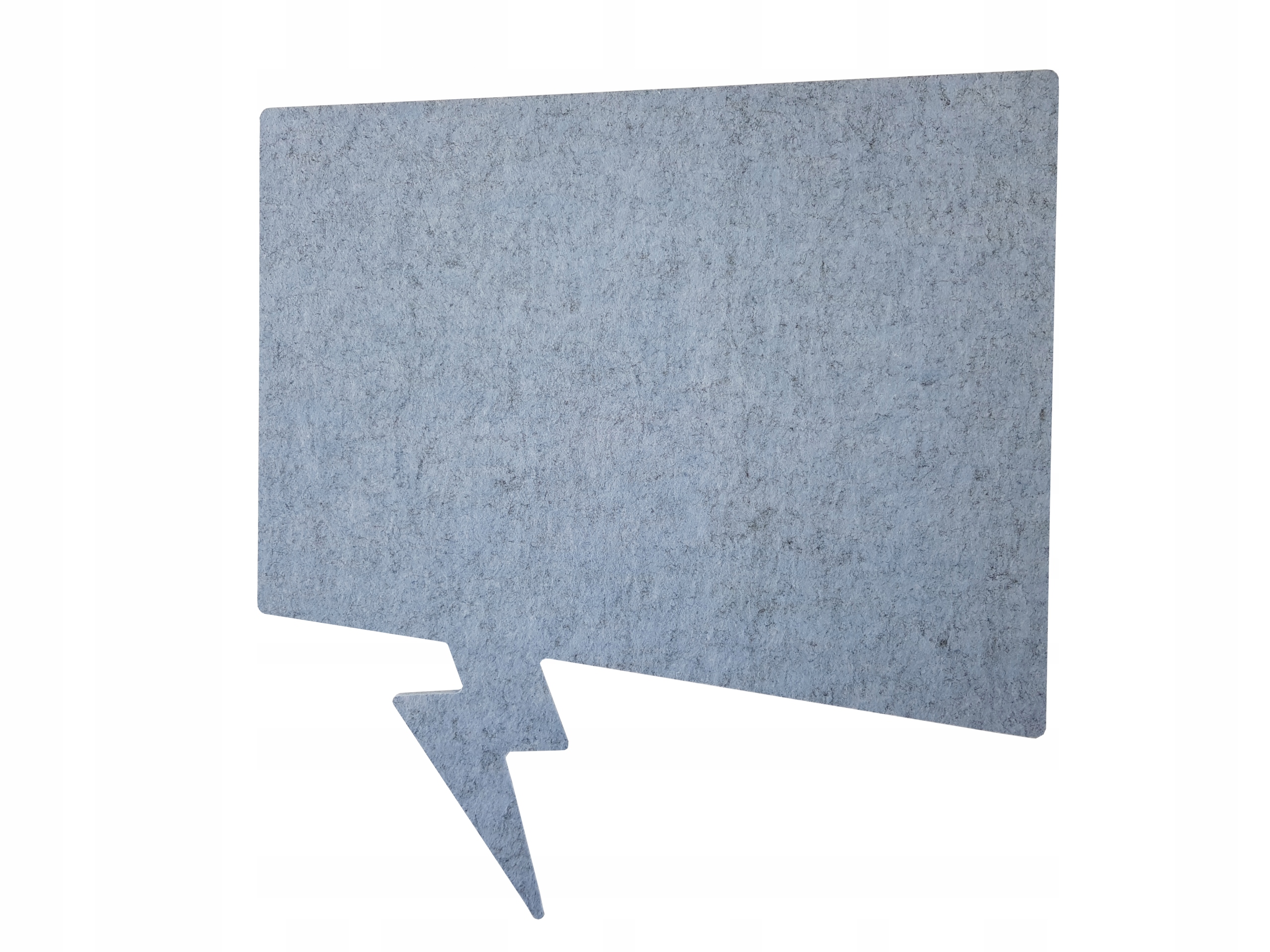 Tablica korkowa, filc poliestrowy, dymek, kolory. Bohater brak