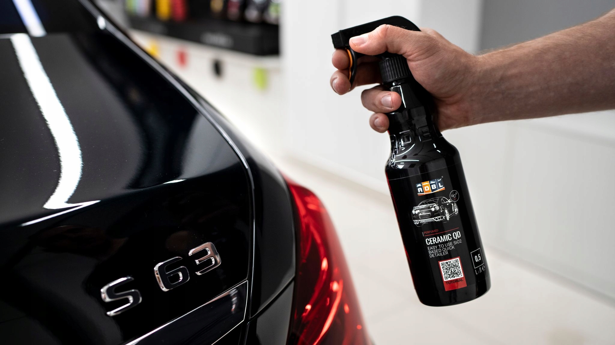 ADBL Ceramic QD 1L quick detailer SiO2 do powłok Producent ADBL