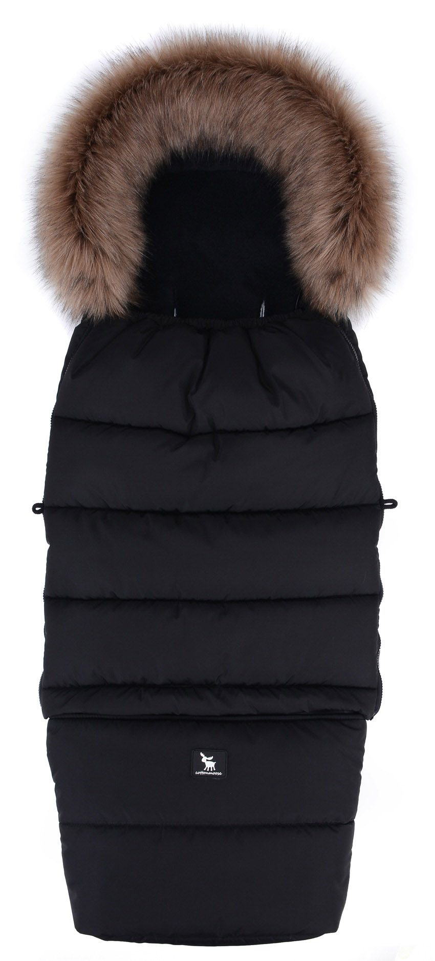 ŚPIWOREK COTTONMOOSE COMBI 3w1 do36m kol. Black