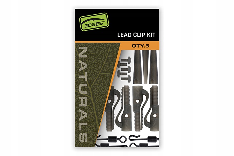 Fox Edges Naturals Lead Cip Kit 5szt. zestaw