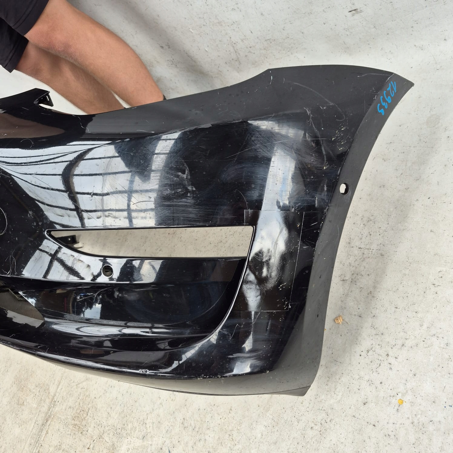 TESLA MODEL 3 17-23 bumper front front cover 6XPDC