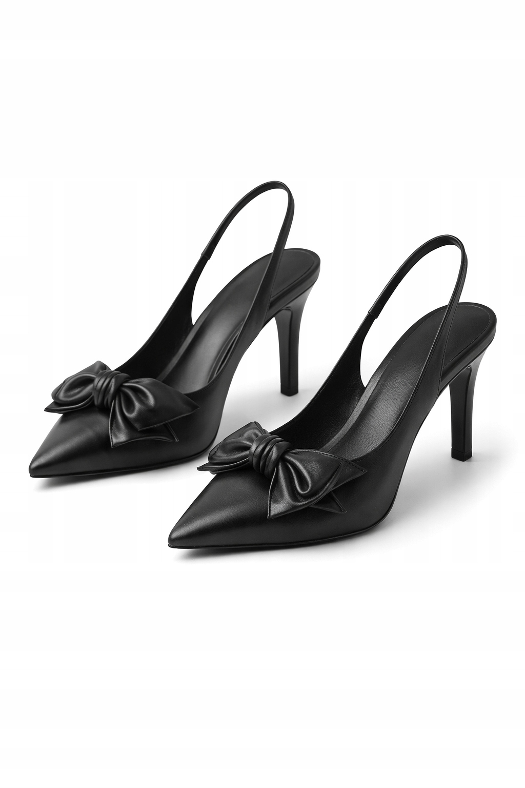 Dámské Černé Lodičky S Mašličkou Na Podpatku 39 1I3A