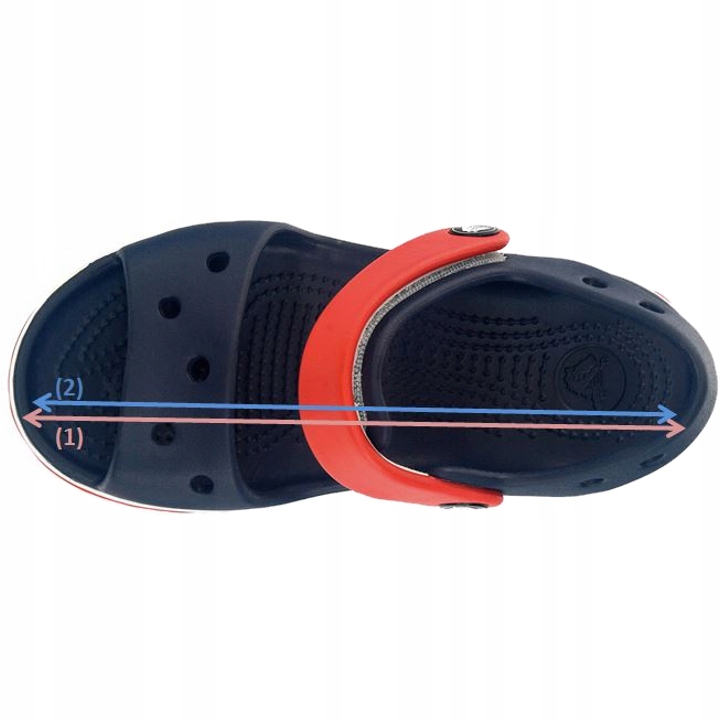 SANDAŁY DZIECIĘCE CROCS MIĘKKIE NA BASEN PLAŻĘ Materiał guma