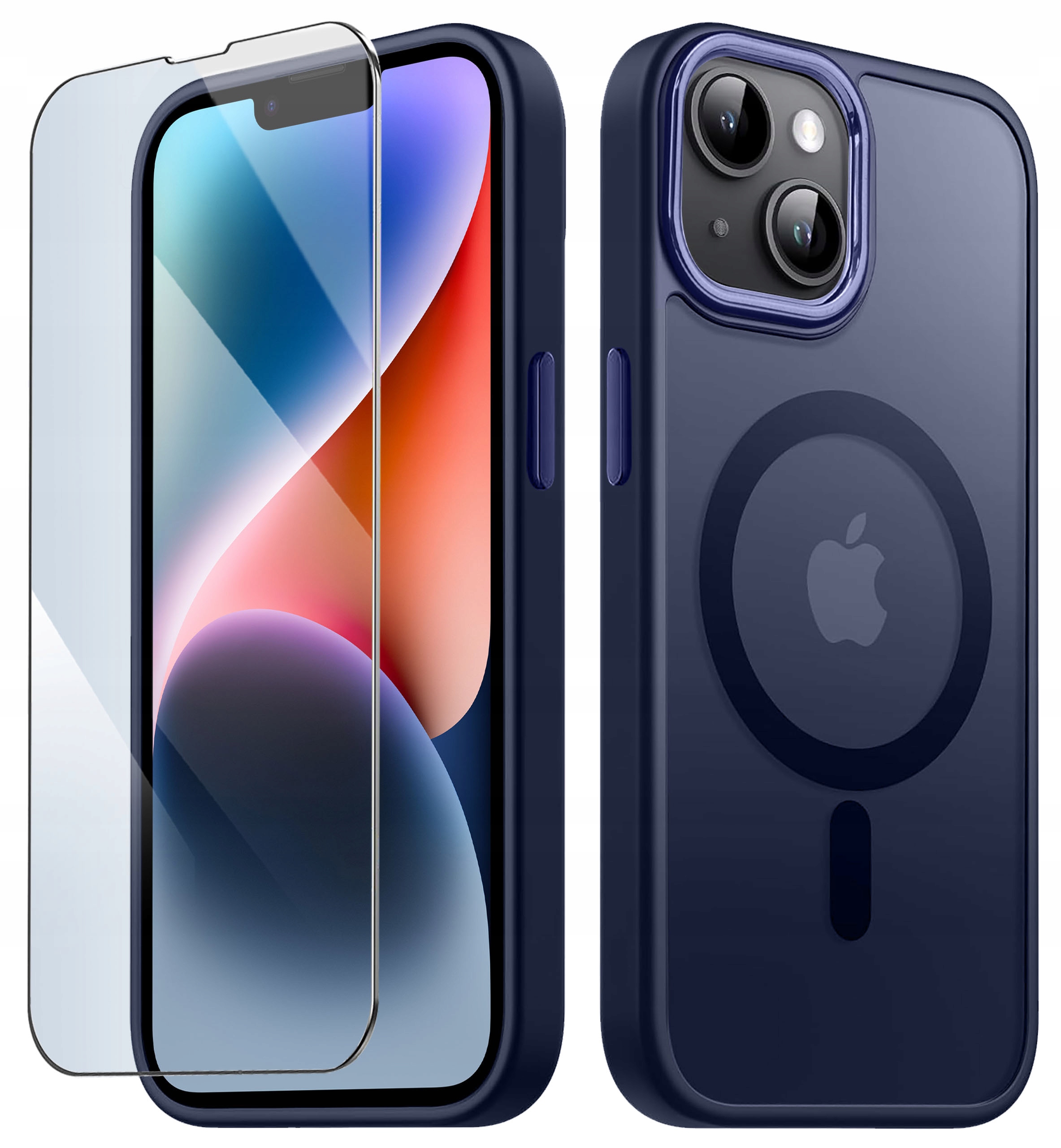 Etui Iphone 13 Blue - Niska cena na Allegro