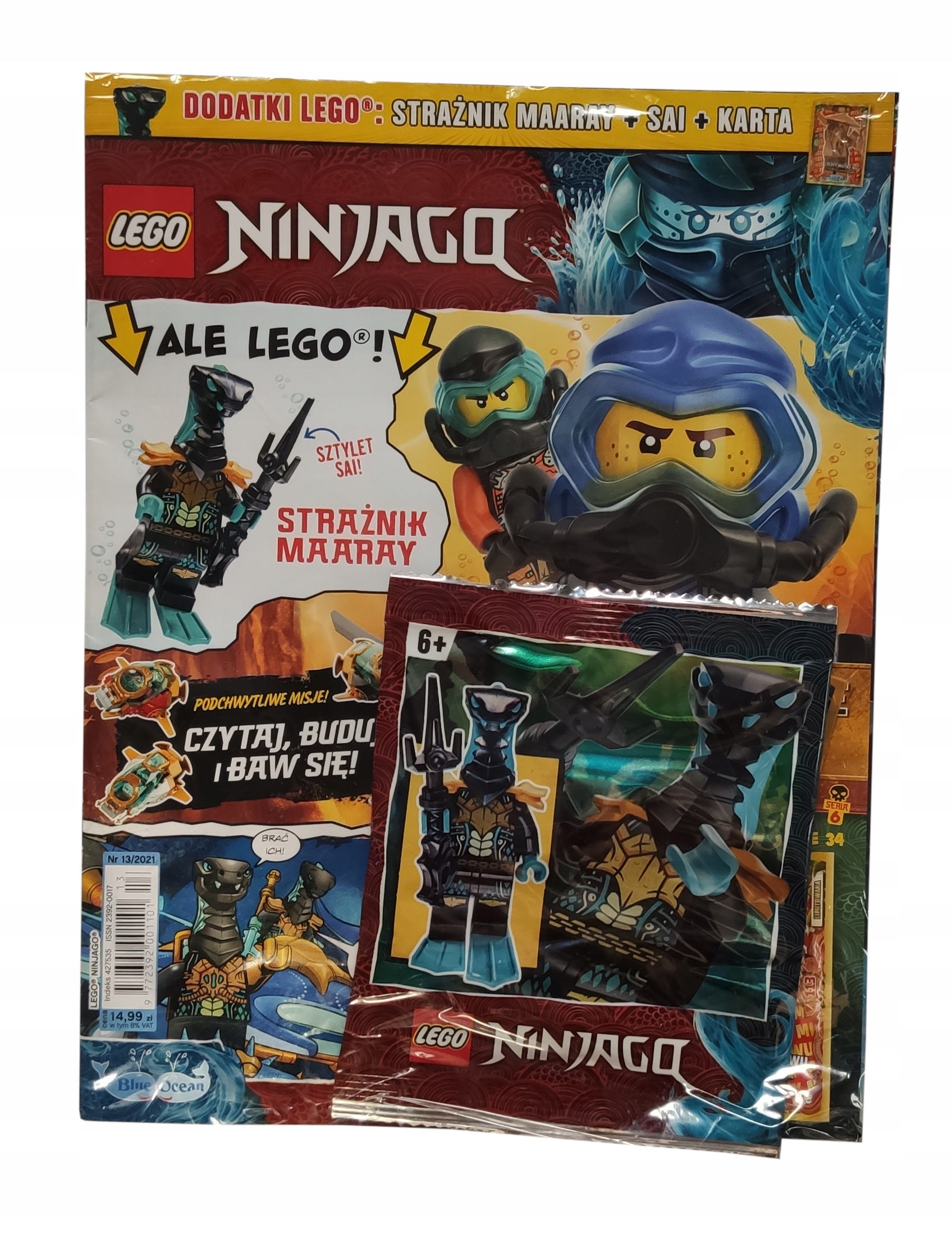Magazyn LEGO Ninjago Minifigure Czasopismo - 13/2021 - Strażnik Maaray