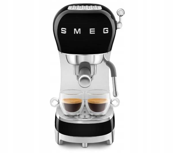 Ekspres ciśnieniowy Smeg ECF02BLEU 1350W 15 barów Kolbowy Czarny