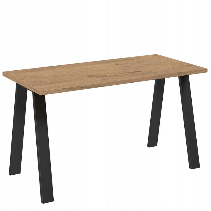 Stół loftowy do jadalni KLEO 138 x 67 DĄB LANCELOT