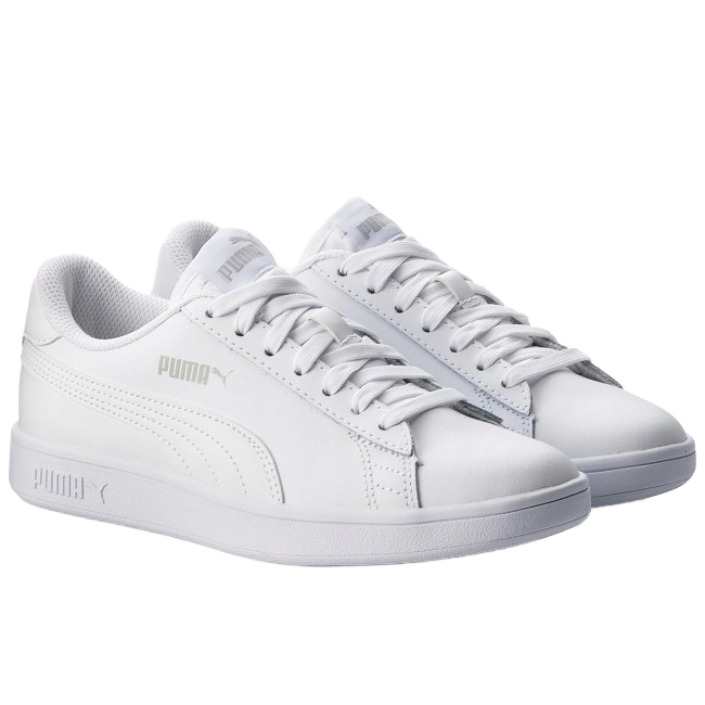 Puma Smash V2 Sportovní Boty S Bílým Koženým Logem 41 U_a