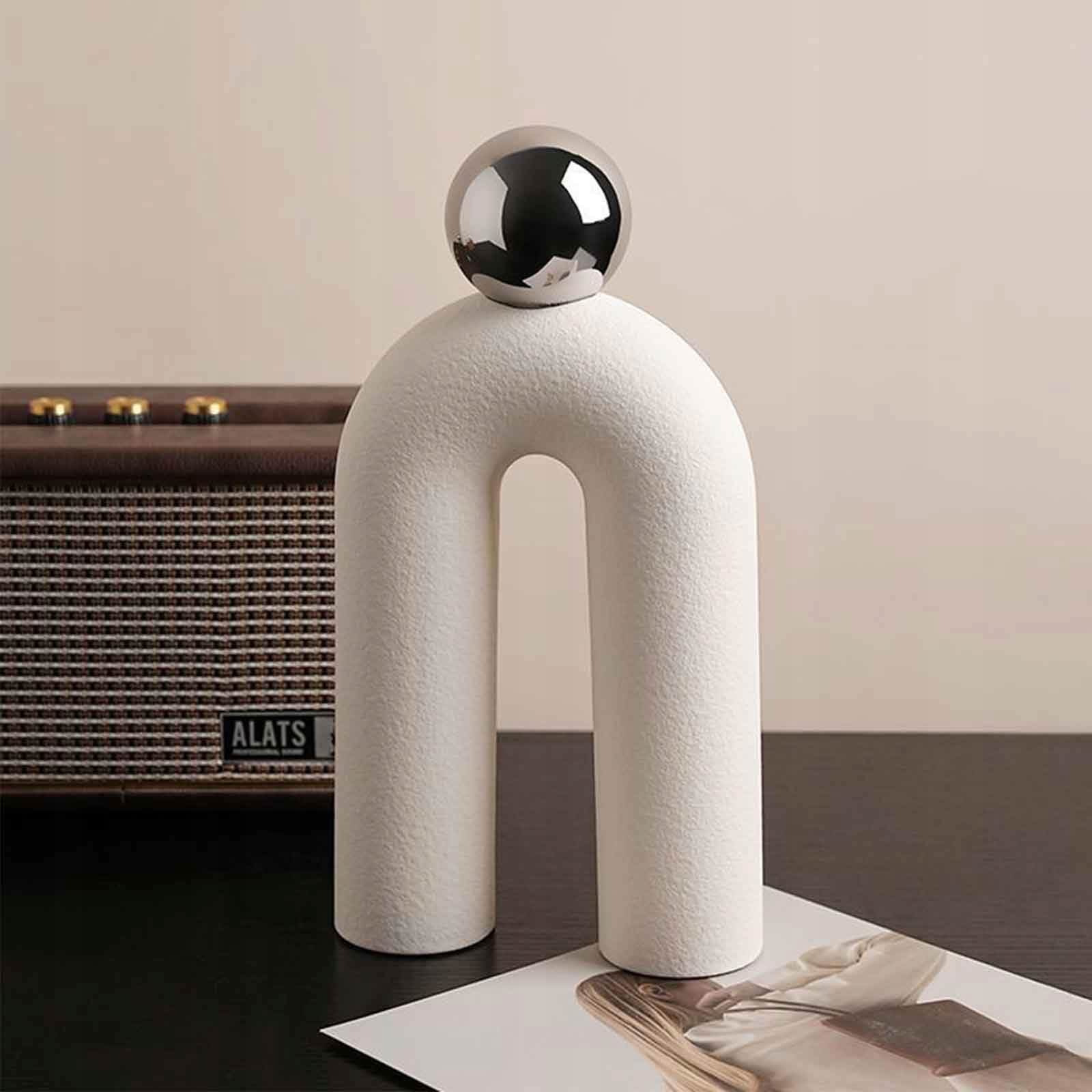 Keramická figurka Moderní minimalistická Arch kulička Dekorace do domu