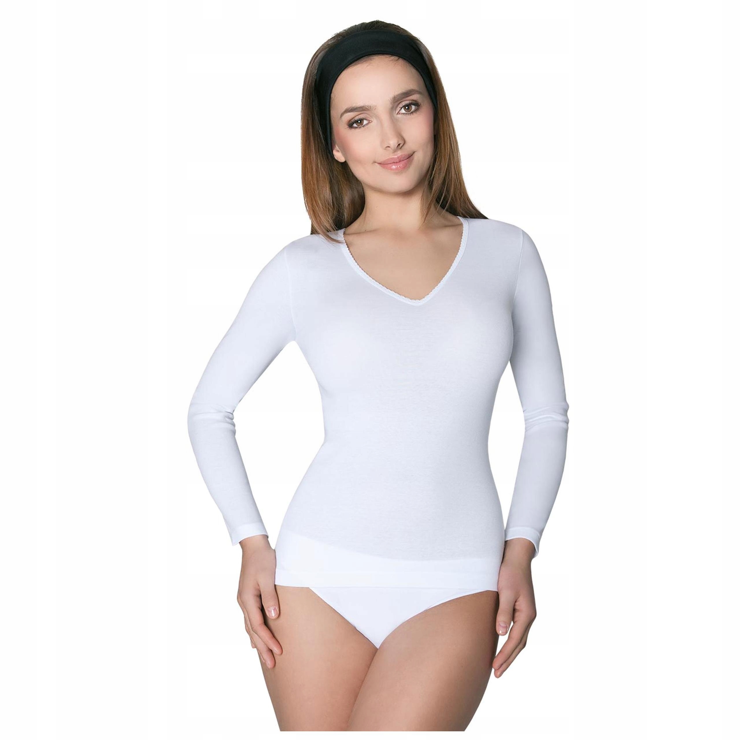 POLSKI PODKOSZULEK DAMSKI WADIMA 3XL BIAŁY