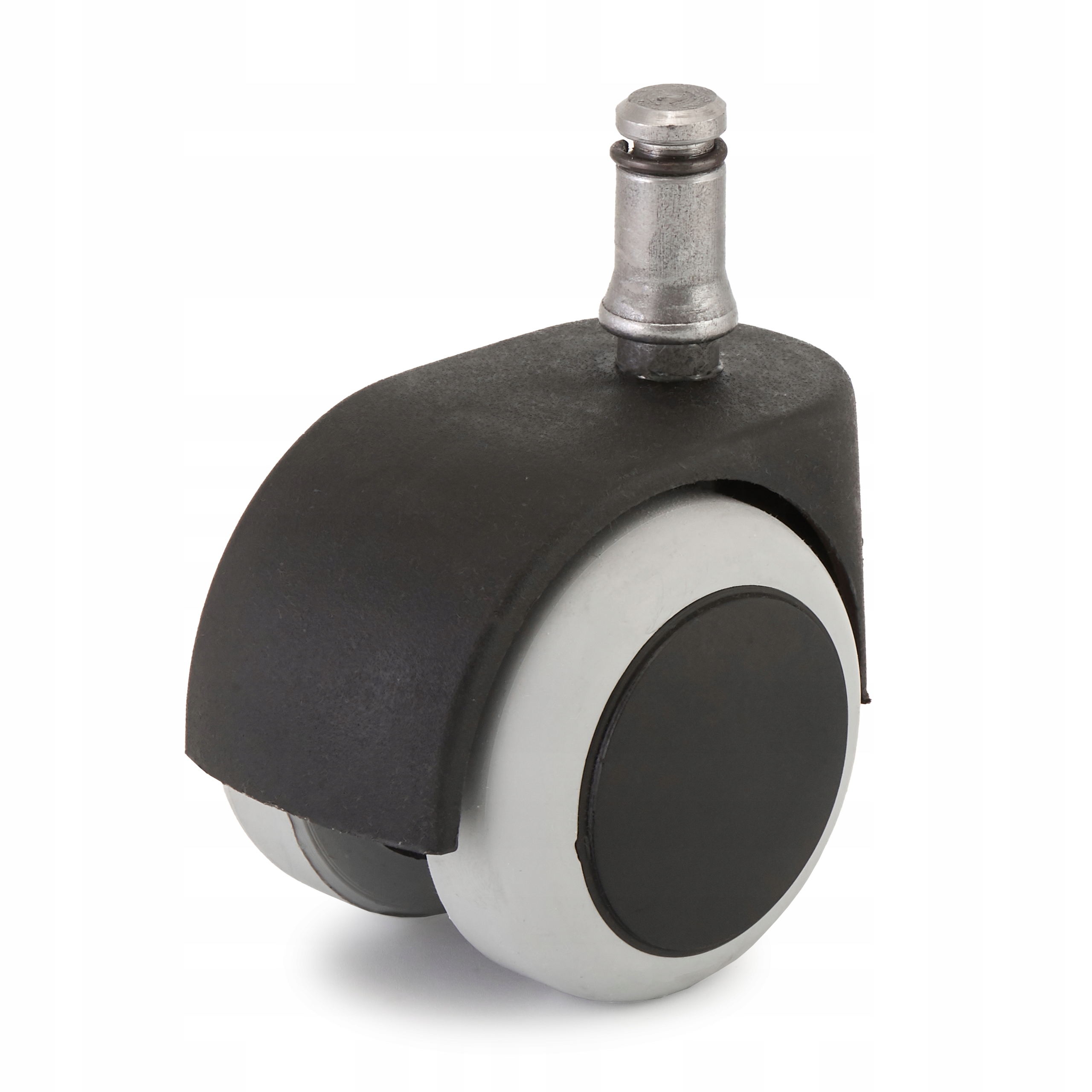 KÓŁKO MEBLOWE GUMOWE OBROTOWE DO FOTELA FI 50 MM