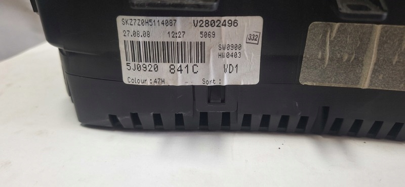 dials SKODA FABIA II 5J0920841C