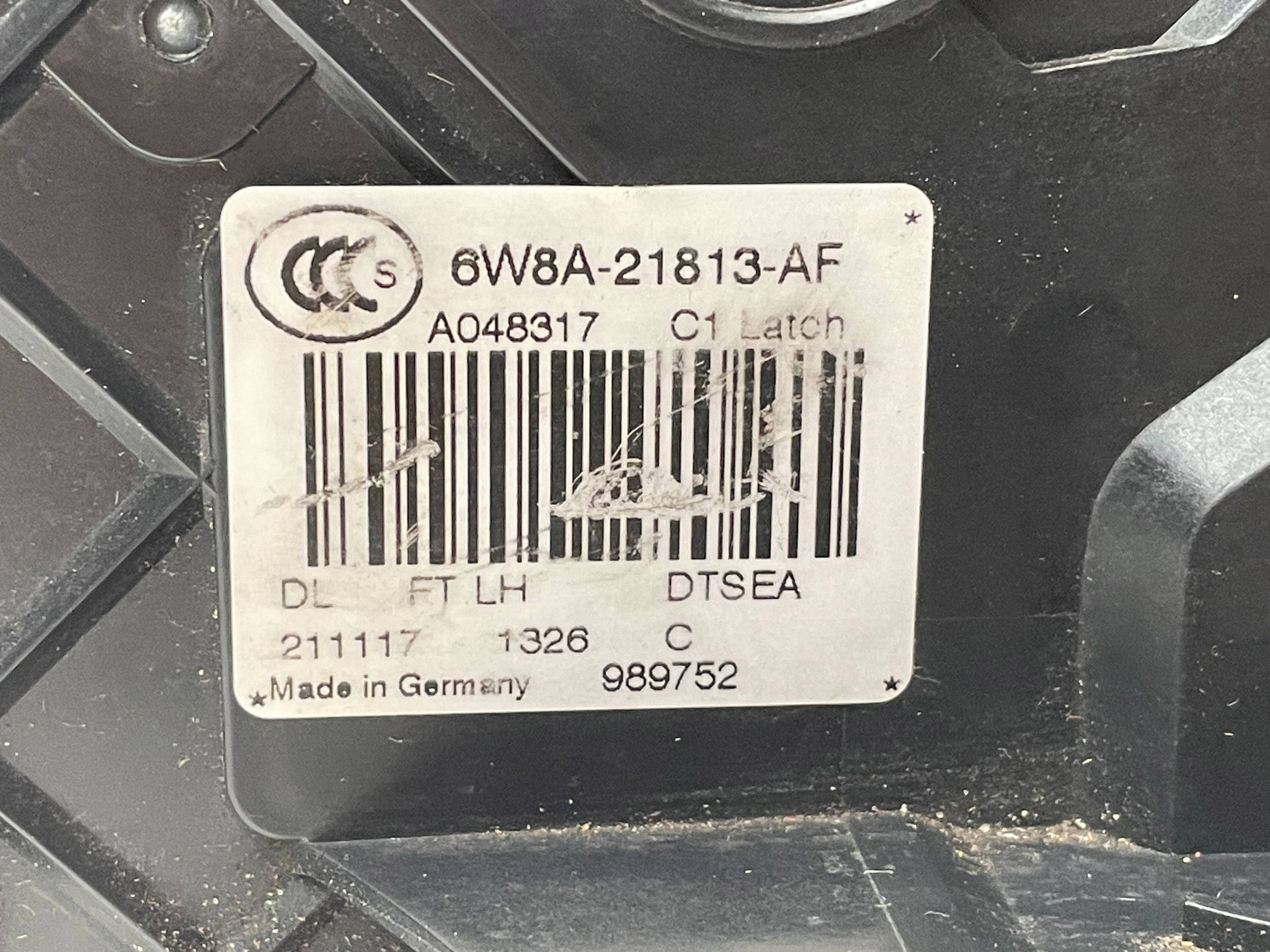 lock door left front LAND ROVER DISCOVERY 3 - LR3 6W8A-21813-AF