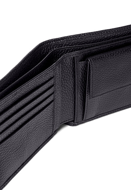 VERSACE luksusowy męski portfel skórzany NOWOŚĆ BLACK Model 73YA5PX1